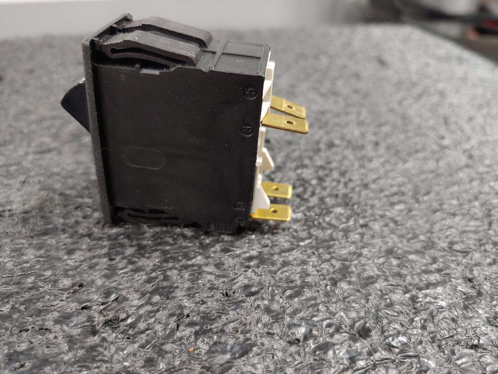 SCHURTER TA45-ABEBL160C0 TA45 Series 2 Pole Rocker Circuit Breaker