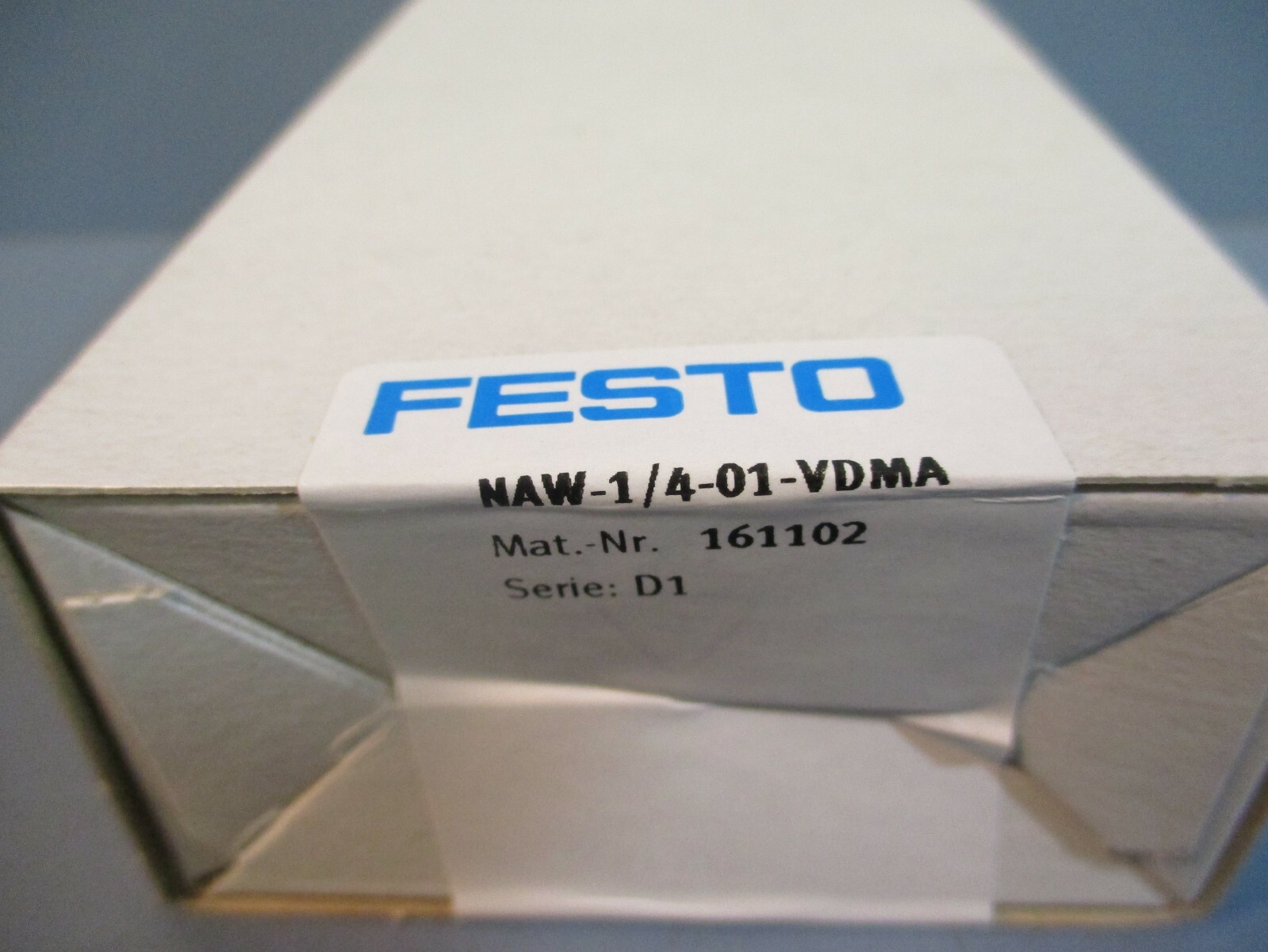 Festo NAW-1/4-01-VDMA Manifold Subbase FACTORY SEALED