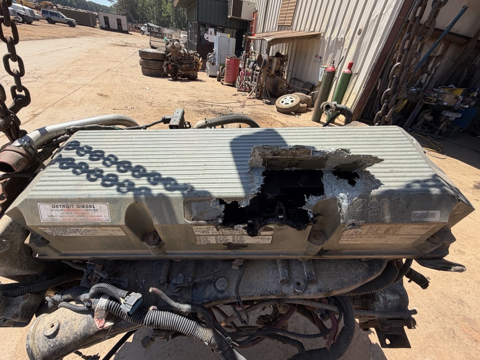 2003 Detroit Diesel 12.7 Series 60 Diesel Engine Core Parts Engine