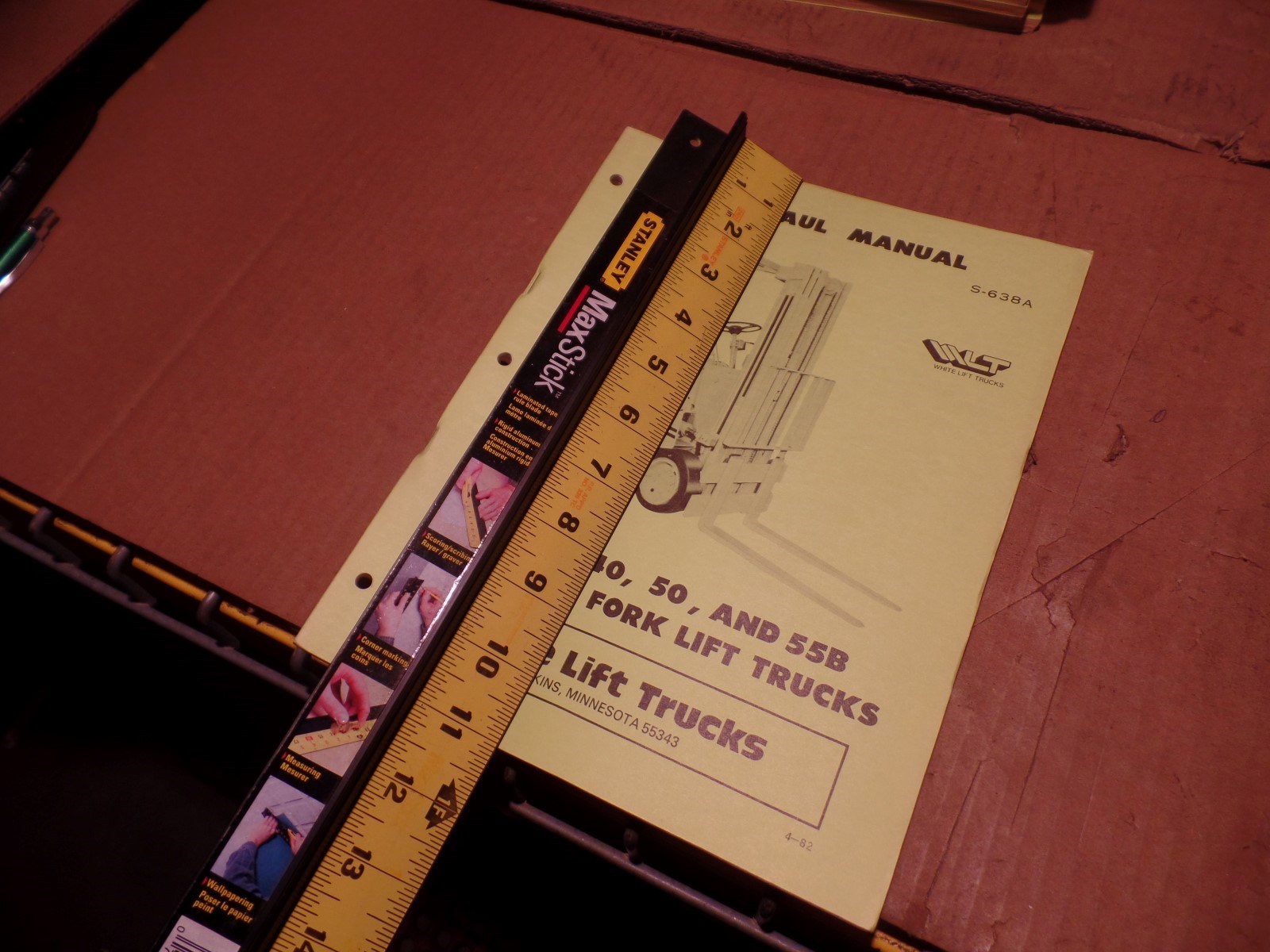 WHITE LIFT TRUCK OVERHAUL MANUAL ME30, 40, 50, & 55B “ELECTRIC” FORK LIFT TRUCKS