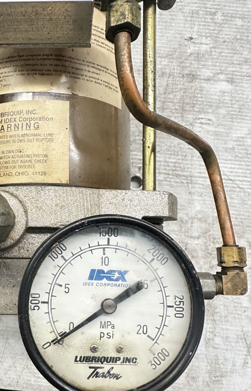 Lubriquip Trabon MODU-FLO Pump Package Lubricator See Pics