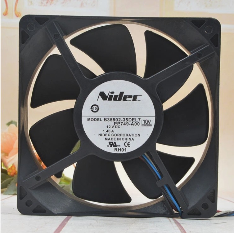 Nidec B35502-35DEL7 PP749-A00 12CM 12V 1.40A 4pin PWM fan