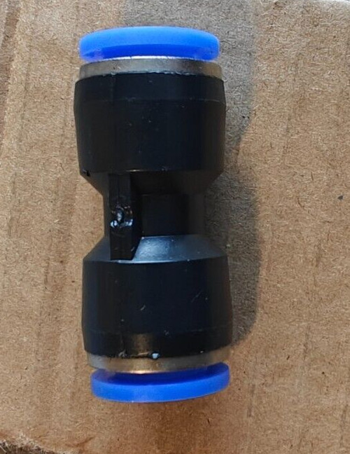 Large Lot of air fittings, sizes 6mm, 8mm, 10 mm Adapters and couplings