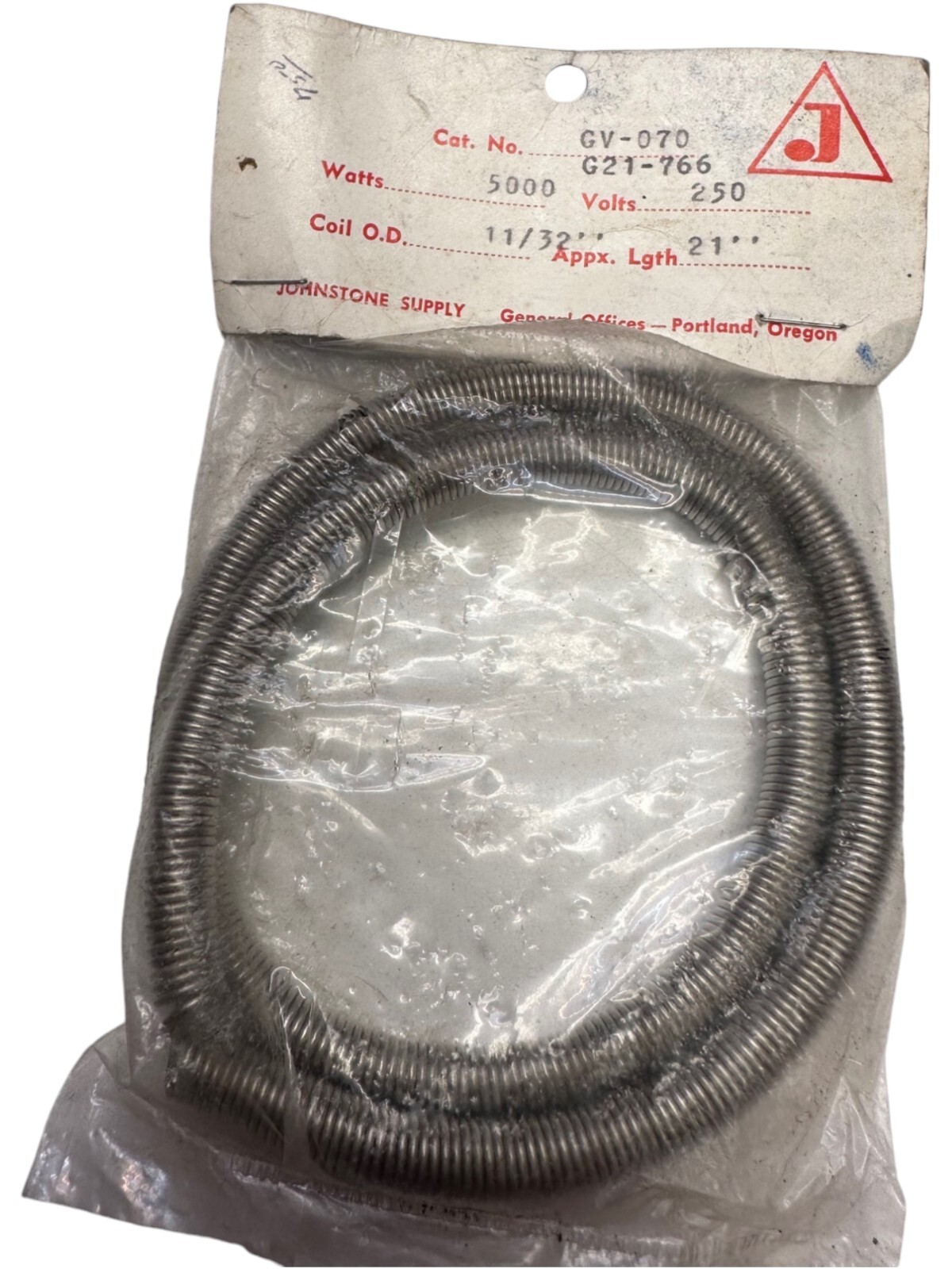 New Johnstone GV-070, G21-766 Repair Coil 🔥Fast Shipping🔥