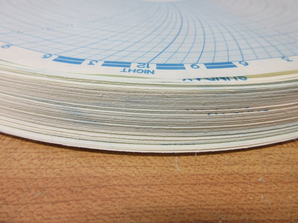 Graphic Controls 01115328 Circular Chart Paper