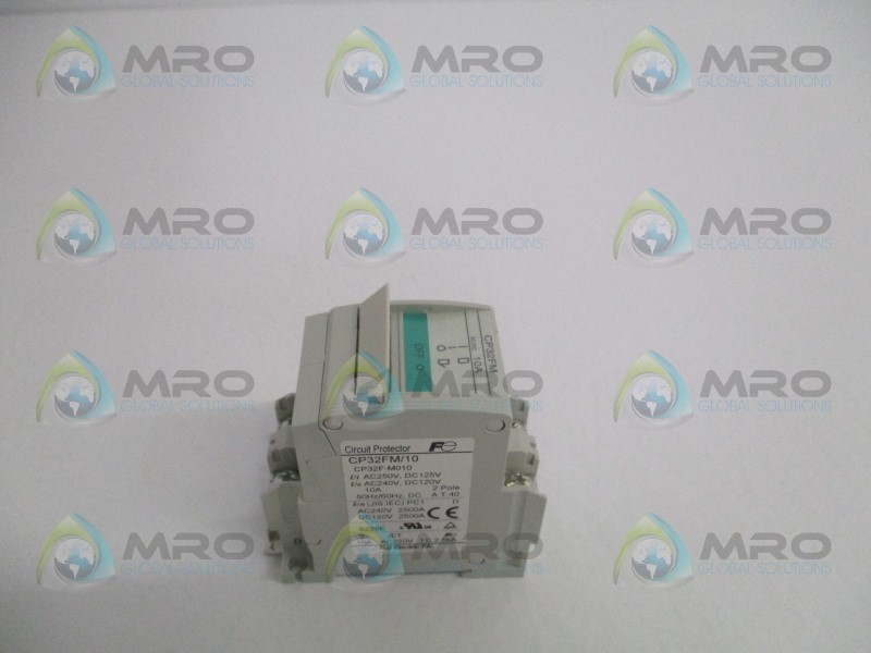 FUJI ELECTRIC CP32FM/10 CIRCUIT PROTECTOR 10A NSMP