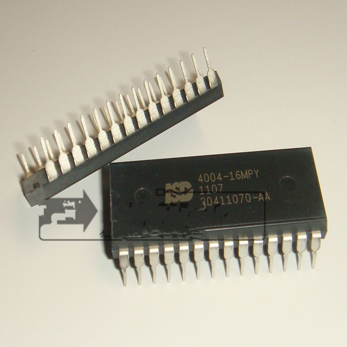 1PC New ISD4004-16MPY ISD DIP28 voice chip 16 minutes