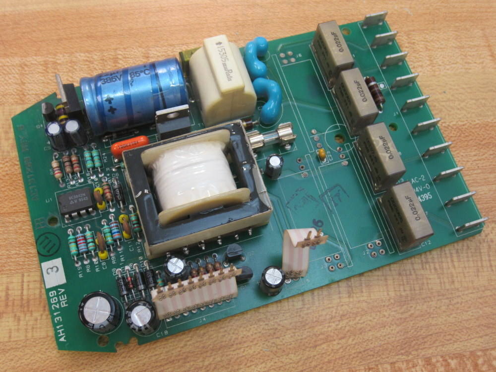 Parker/Invensys Eurotherm Controls AH131269 Power Supply Drive Board AC131269