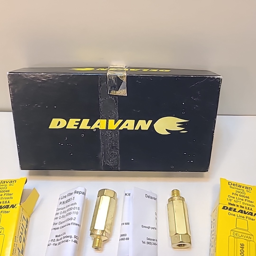 Delavan Industrial Spray Nozzle Kit – Assorted Set in Box
