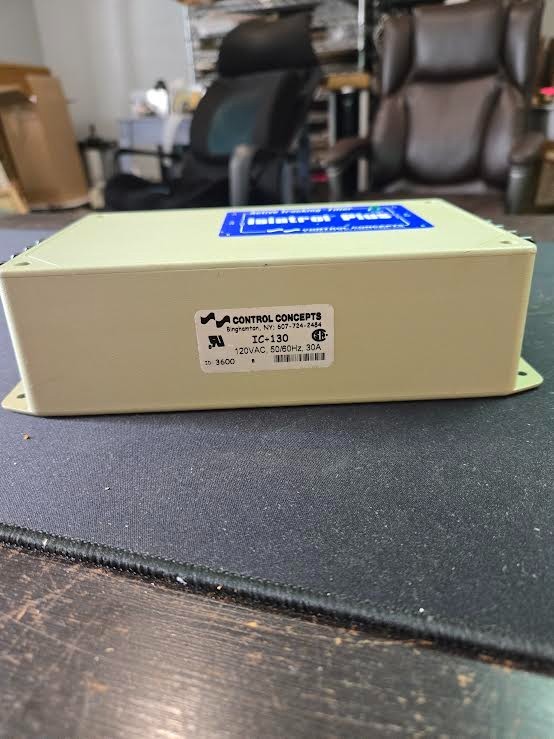 IC+130 CONTROL CONCEPTS ISLATROL PLUS ACTIVE TRACKING FILTER 120V 30A NEW $275