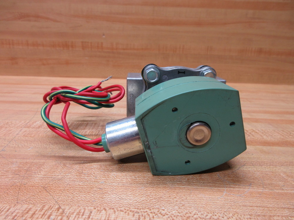 Asco 8215G030 Red Hat Solenoid Valve 4KY42 W/Out Legend Plate