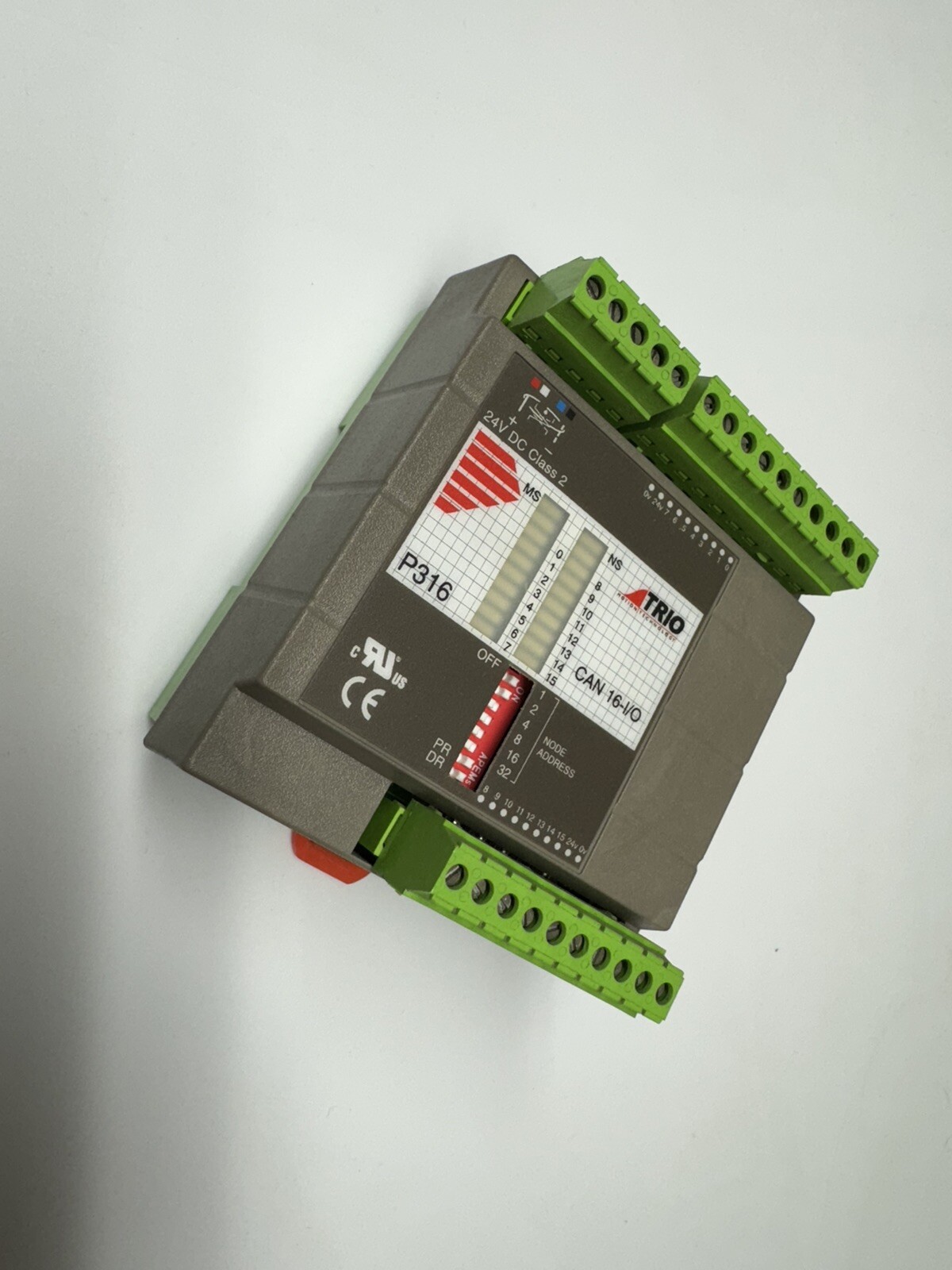 TRIO MOTION TECHNOLOGY P316 USED CAN 16-I/O INPUT/OUTPUT EXPANSION MODULE