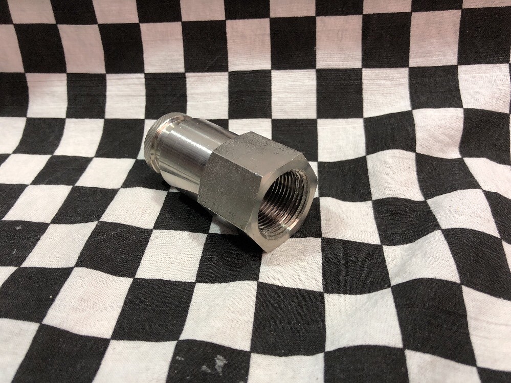 Swagelok Quick Connect stem with valve 3/4″ FNPT, SS-QTM8-D-12PF, #ZF23