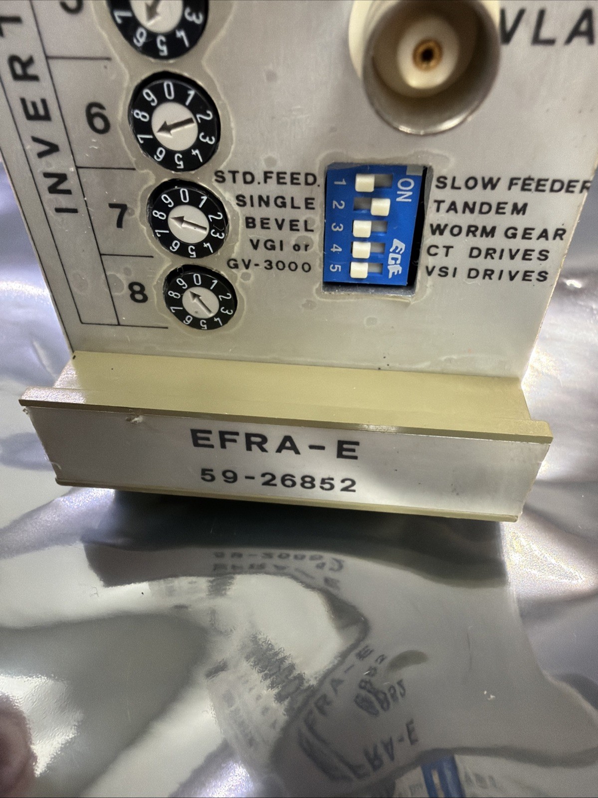 Reliance Electric EFRA-E 8127721A Card Communication Module Emco 59-26852 vLAN