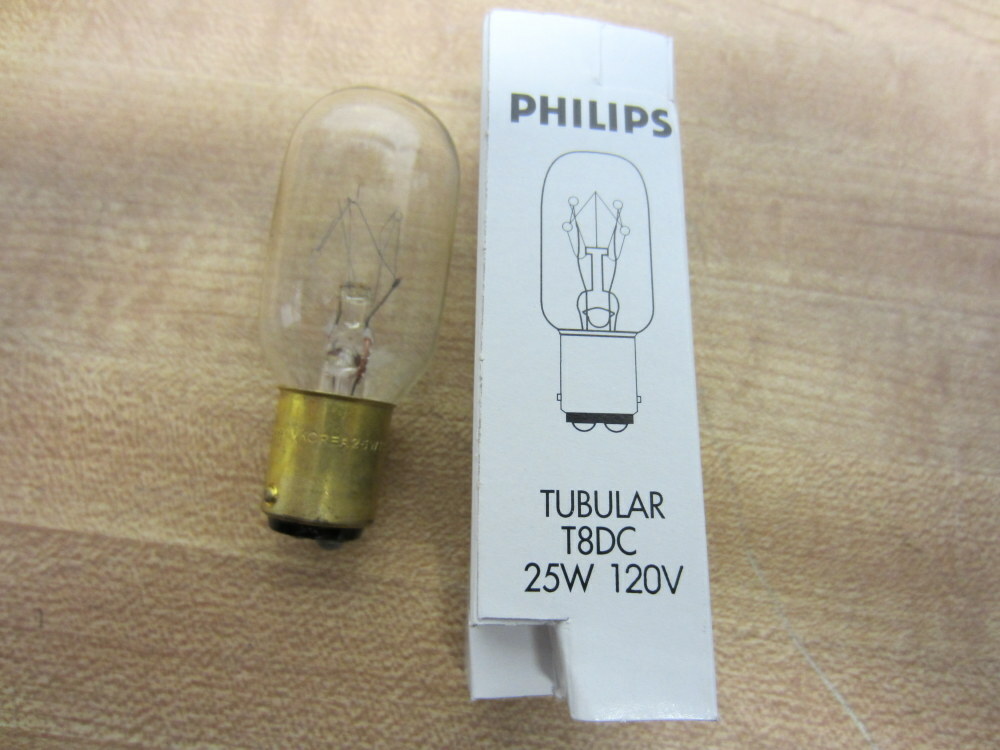 Philips T8DC Bulb Tubular 25W 120V