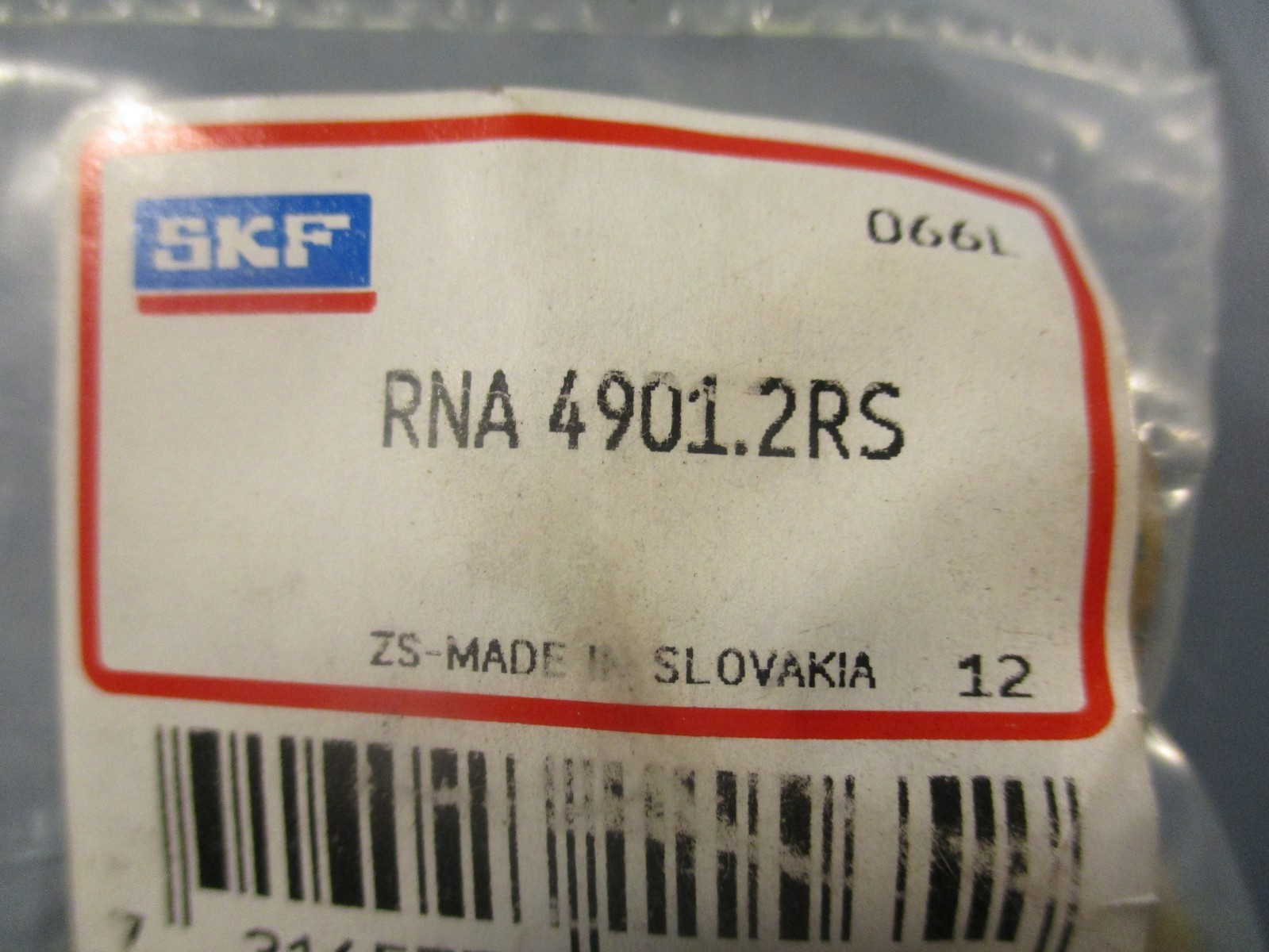 SKF RNA 4901.2RS Needle Roller Bearing 13mm W 16mm Bore 24mm OD Lot of 2