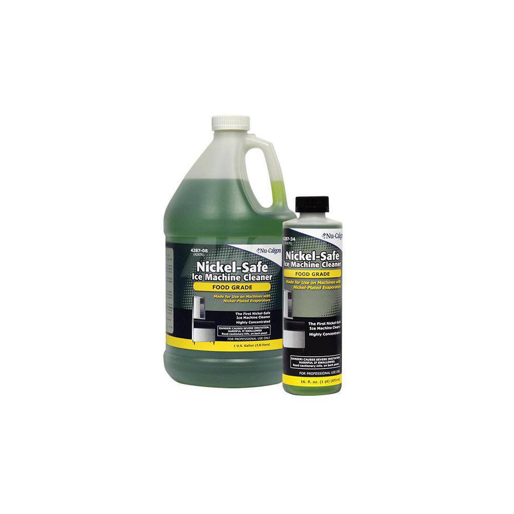 Nu-Calgon 4287-34 Ice Machine Cleaner: Phosphoric & Citric Acid, 16 oz Green