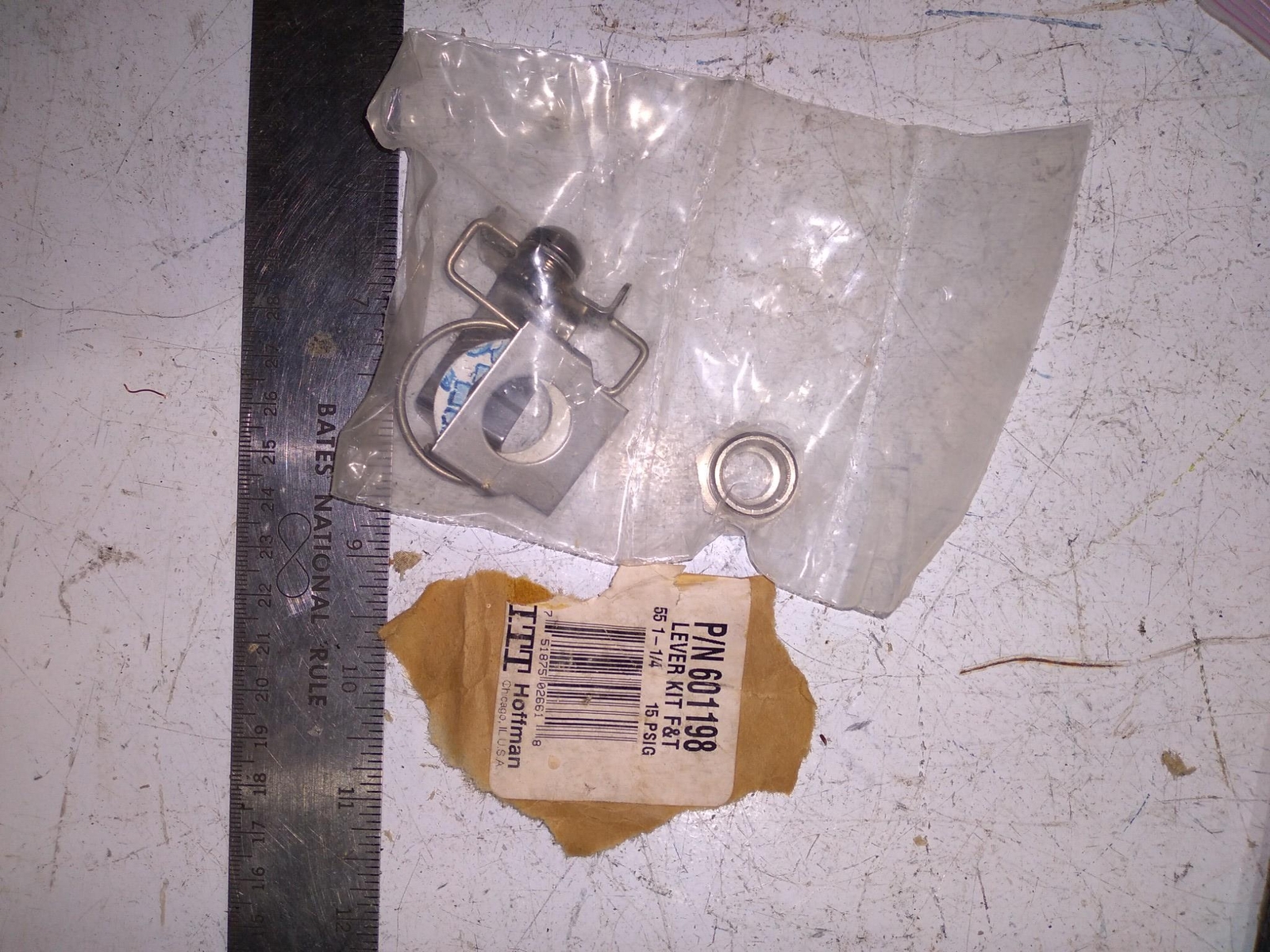 HOFFMAN 601198 LEVER KIT F&T 1-1/4 15PSIG