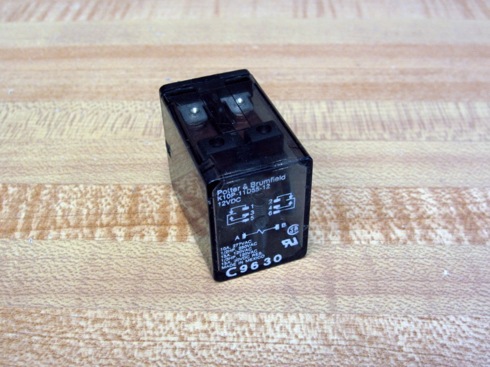 Potter & Brumfield K10P-11D55-12V DC Relay K10P-11D55-12V