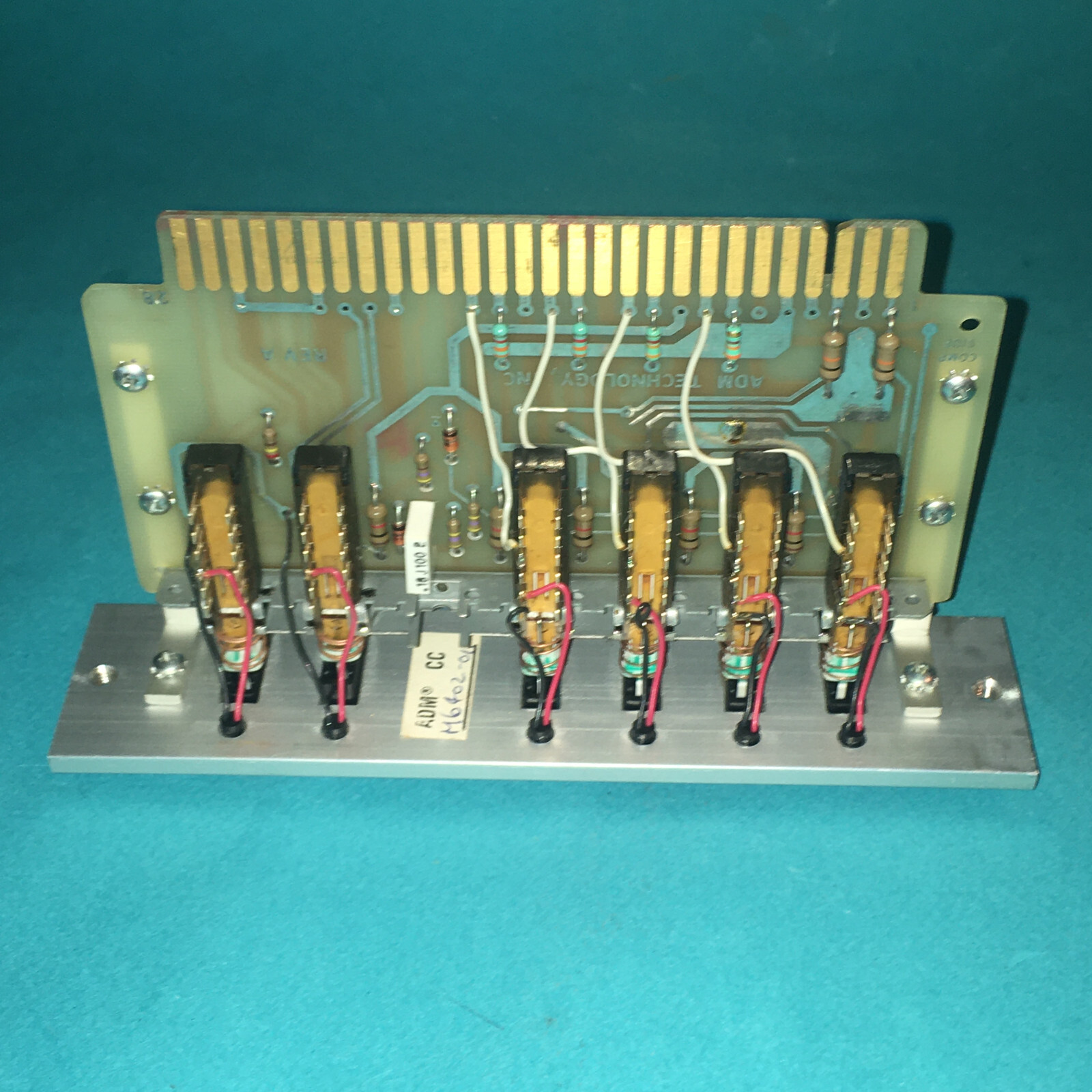 ADM MIXER MODULE BUSS SELECTOR 3-010-4124 MIXING BOARD BUS COMPONENT M6402-011 U