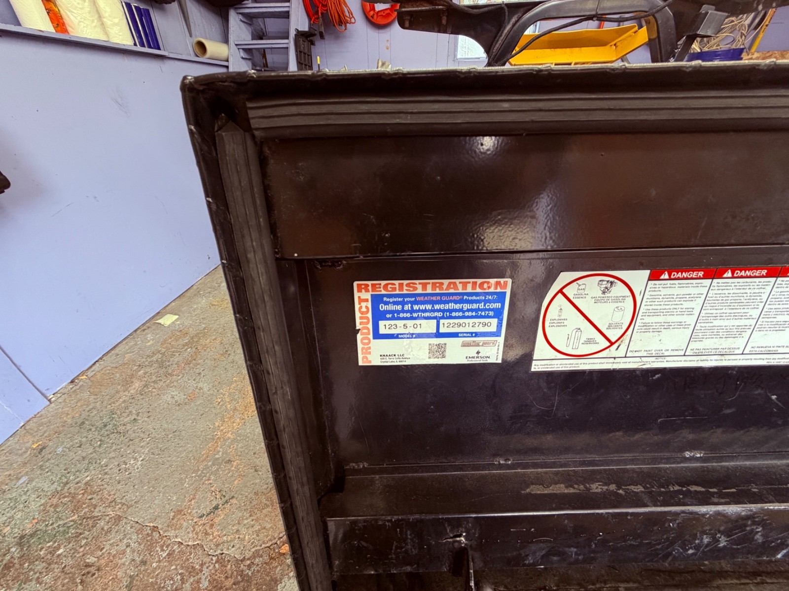 Weather Guard Tool Box
