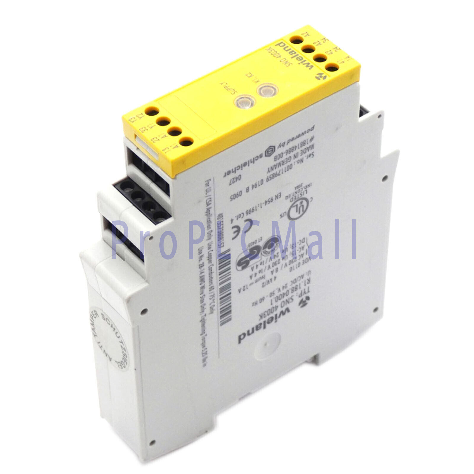 New 1 PCS Wieland Safety Relay SNO4003K
