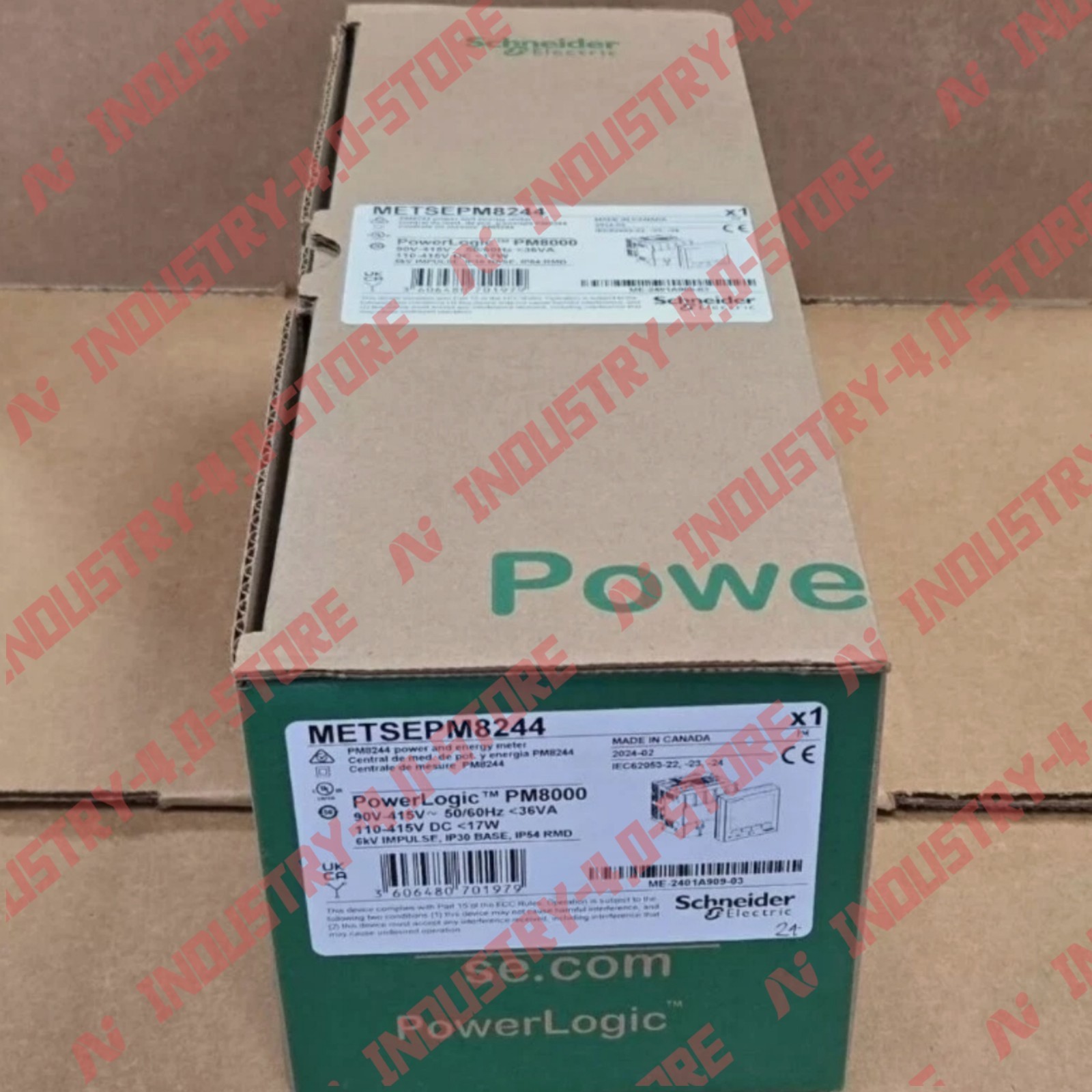Schneider METSEPM8244 PM8244 Power Energy Monitor Meter#1pcs new in box