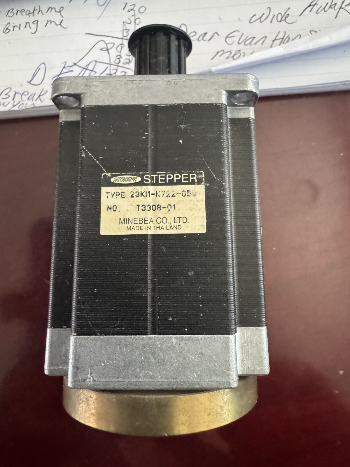 Minebea Matsushita 23KM-K722-05V, Stepper Motor Noritsu