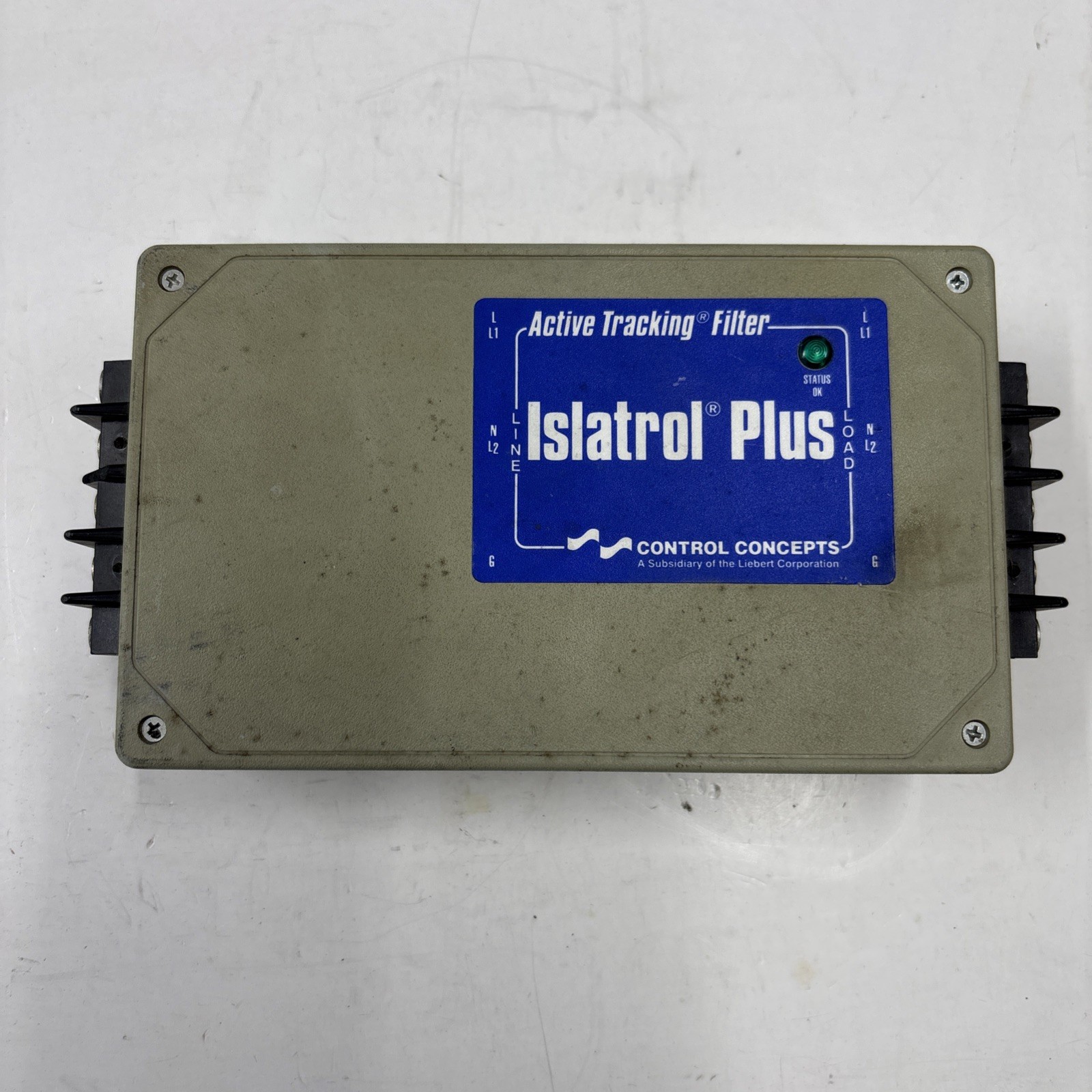 IC+130 CONTROL CONCEPTS ISLATROL PLUS ACTIVE TRACKING FILTER 120V 30A