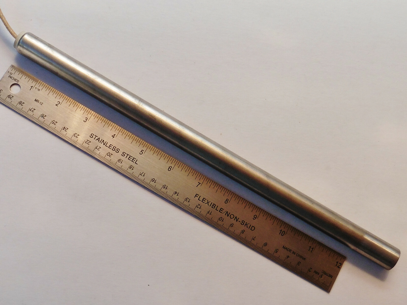 500W @ 208V (200W @ 120V) Hotwatt Cartridge Heater Stainless Steel 3/4″ x 12″L