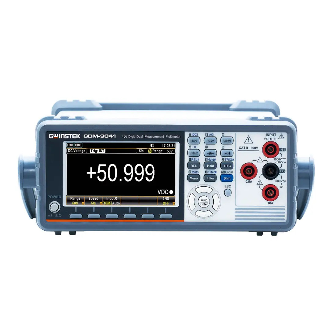 Instek GDM-9041 TRMS 50,000 Counts Dual Measurement Multimeter, USB