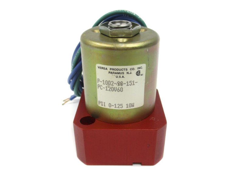 VERSA PRODUCTS P-1002-98-151-PC-120V60 120V 0-125PSI NSNP