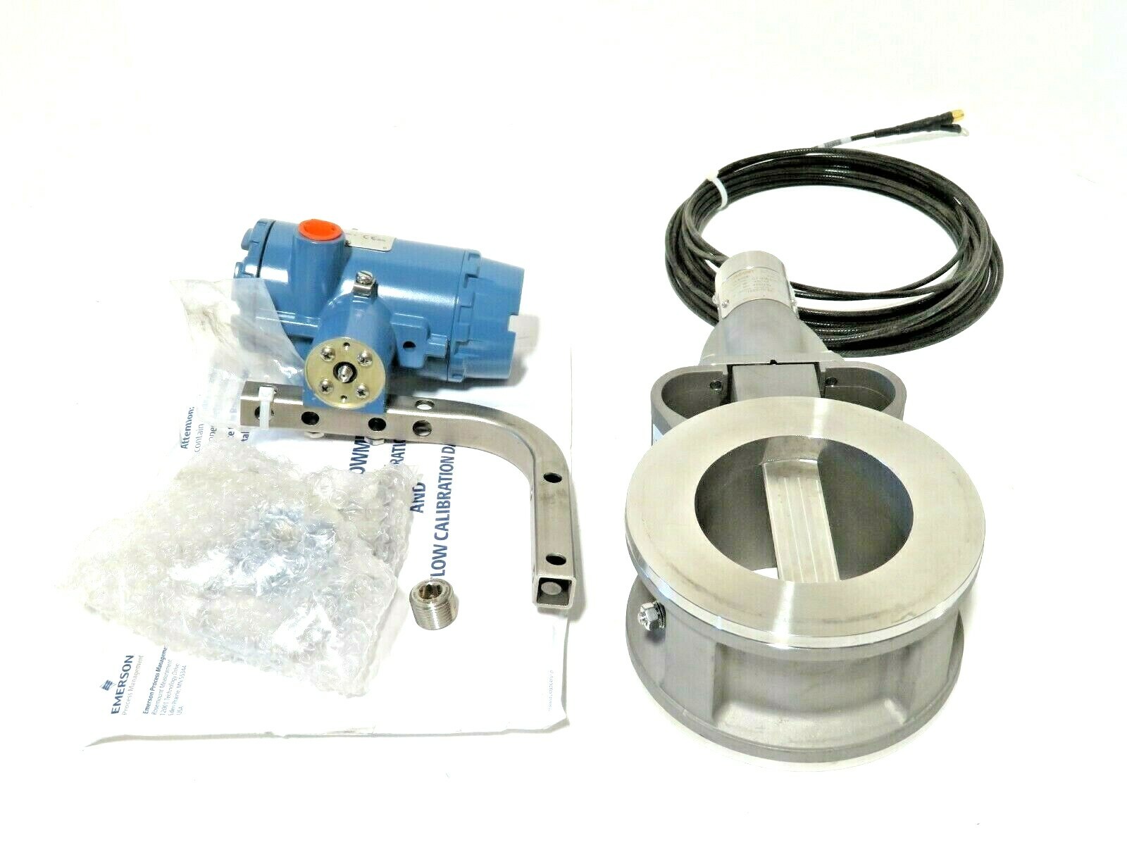 4″ Rosemount 8800DW040SA1N1D1E1M5R30Q4Q8 CL150 Wafer Vortex Flowmeter NEW 2013