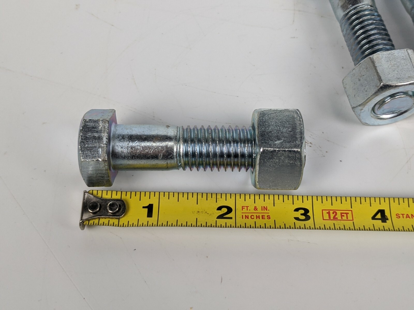 Whitney ZBN150 2″ Zinc Hex Bolts & Nuts Kit – 4PC – NEW flange gr. 2