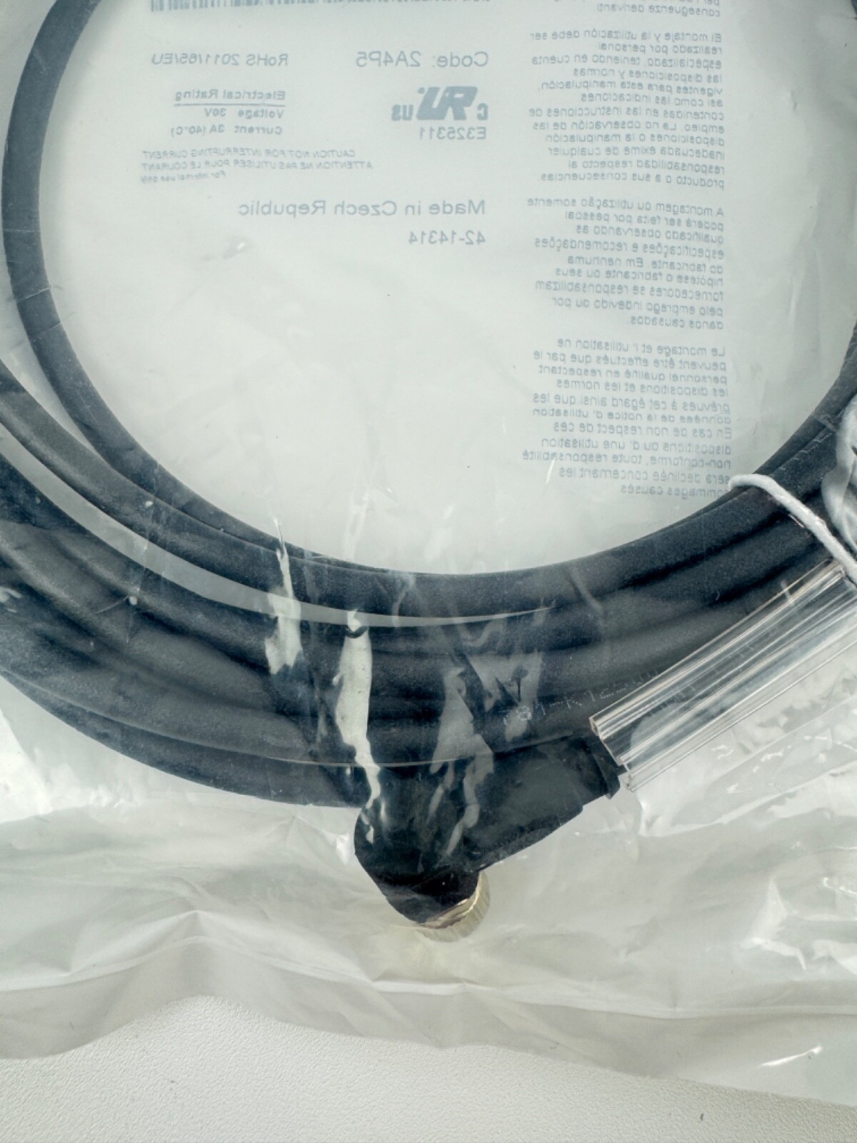 Murr Elektronik 7000-08951-6950500 M8 Bu. 90 degree