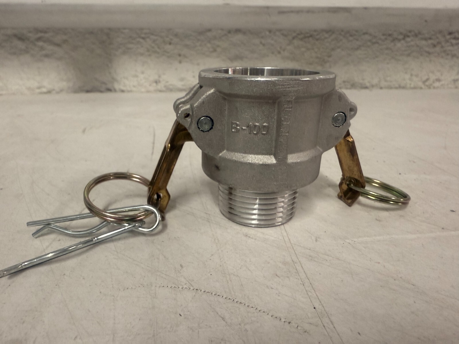 QTY 5 Flextral PT Pac 1″ Part B Camlock AL-B-100