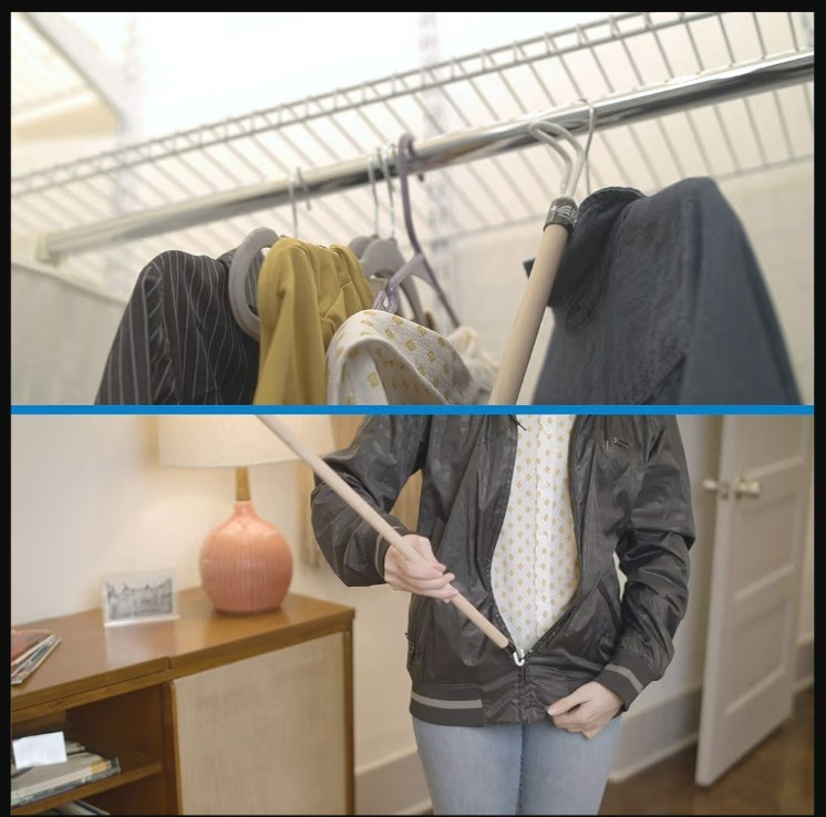 One RMS 28″ Long Dressing Stick – Dressing Aid for Shoes, Socks DS-88001