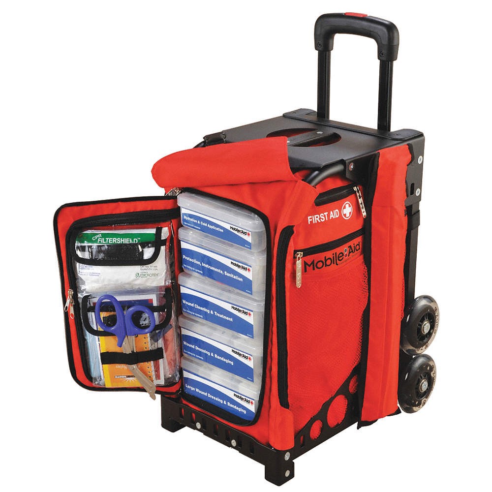 LIFESECURE 31500 Emergency Medical Kit,260 Piece 8HAL2