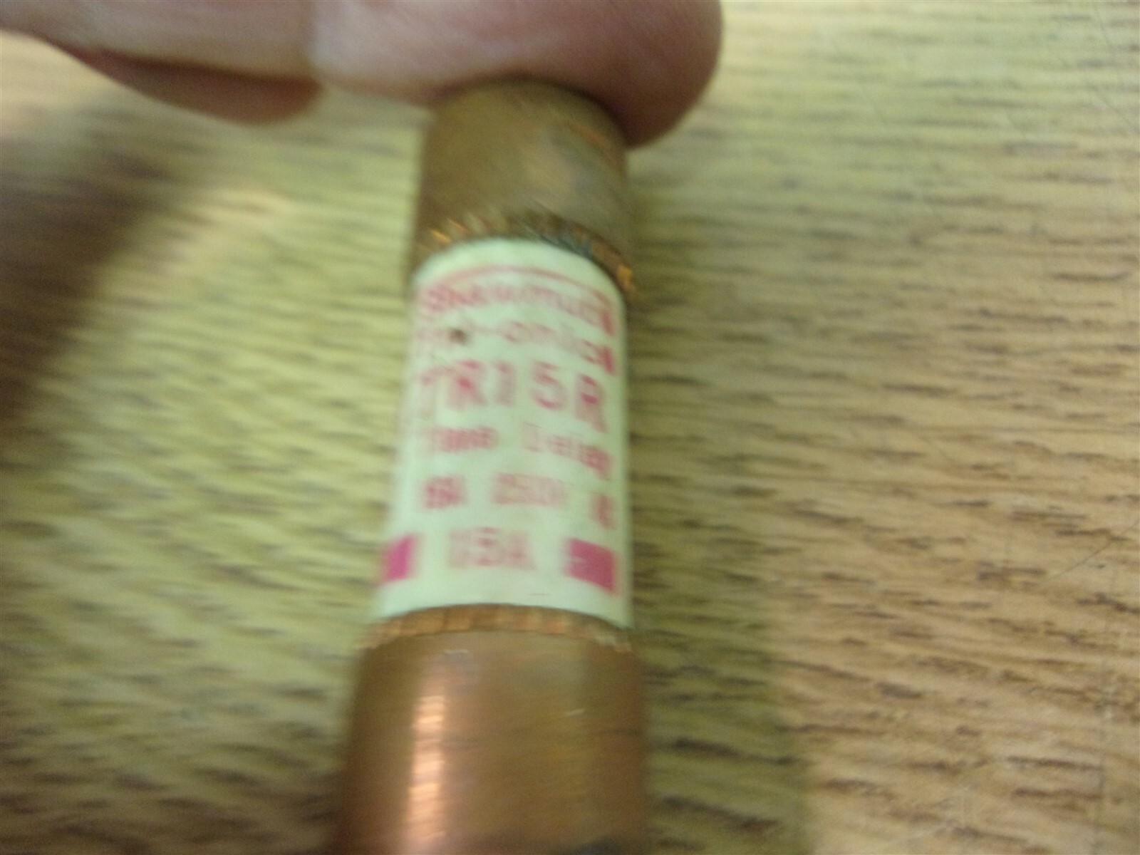 NEW Shawmut Tri-Onic TR15R 15A 250V Time Delay Fuse *FREE SHIPPING*
