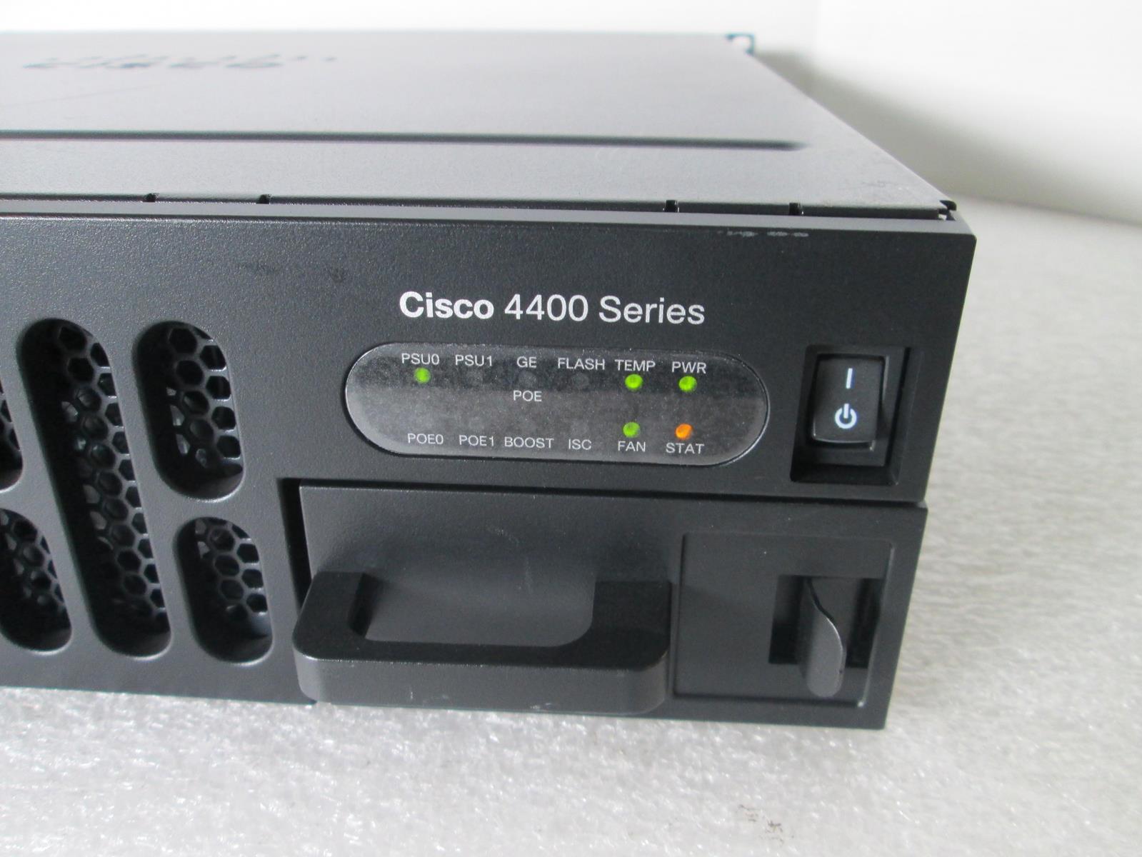 CISCO ISR4451-X/K9 V08 INTEGRATED SERVICE ROUTER WITH RACK EARS