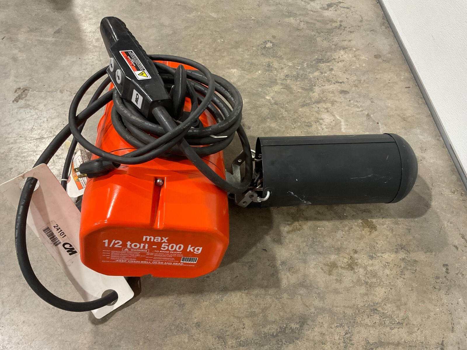 Columbus McKinnon WF-Model 1/2Ton, 1/2HP NEW