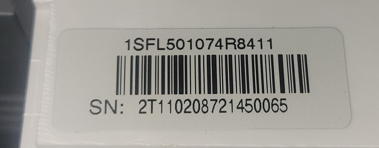 ABB AX205-30-11-84 contactor 1SFL501074R8411 110V 50Hz/110-120V 60Hz