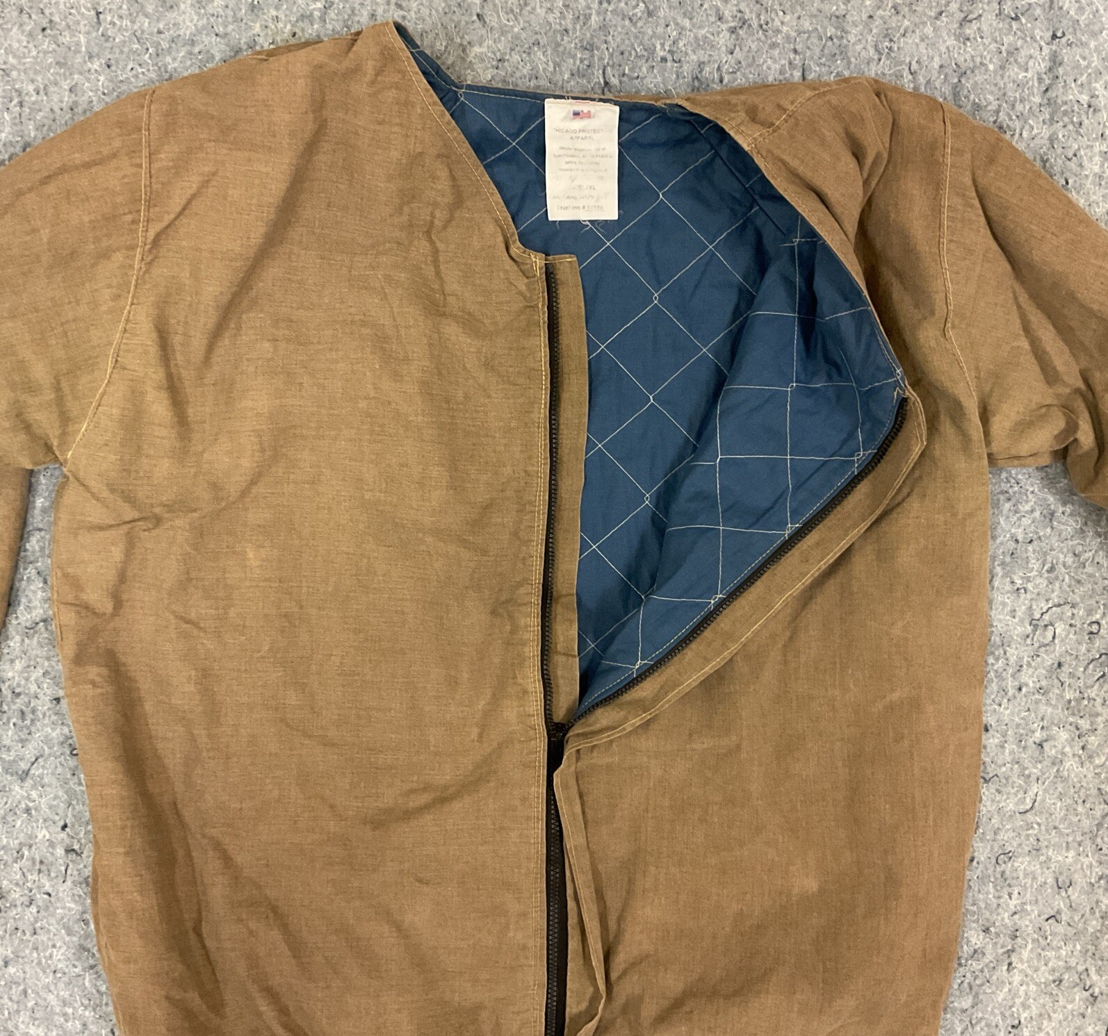CHICAGO ARC PROTECTIVE FLASH GEAR, 2XL JACKET, RISK CATEGORY 4, FREE SHIPPING