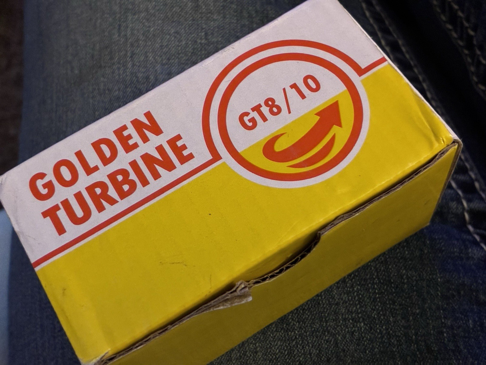 Golden Turbine GT8/10 Industrial Component Unit Yellow In Box