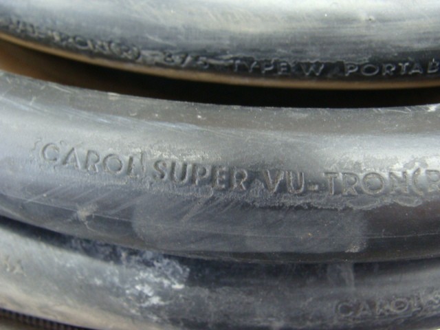 CAROL SUPER VU-TRON 8/5 TYPE W PORTABLE POWER CABLE 2000V P-7K-123049 21FT
