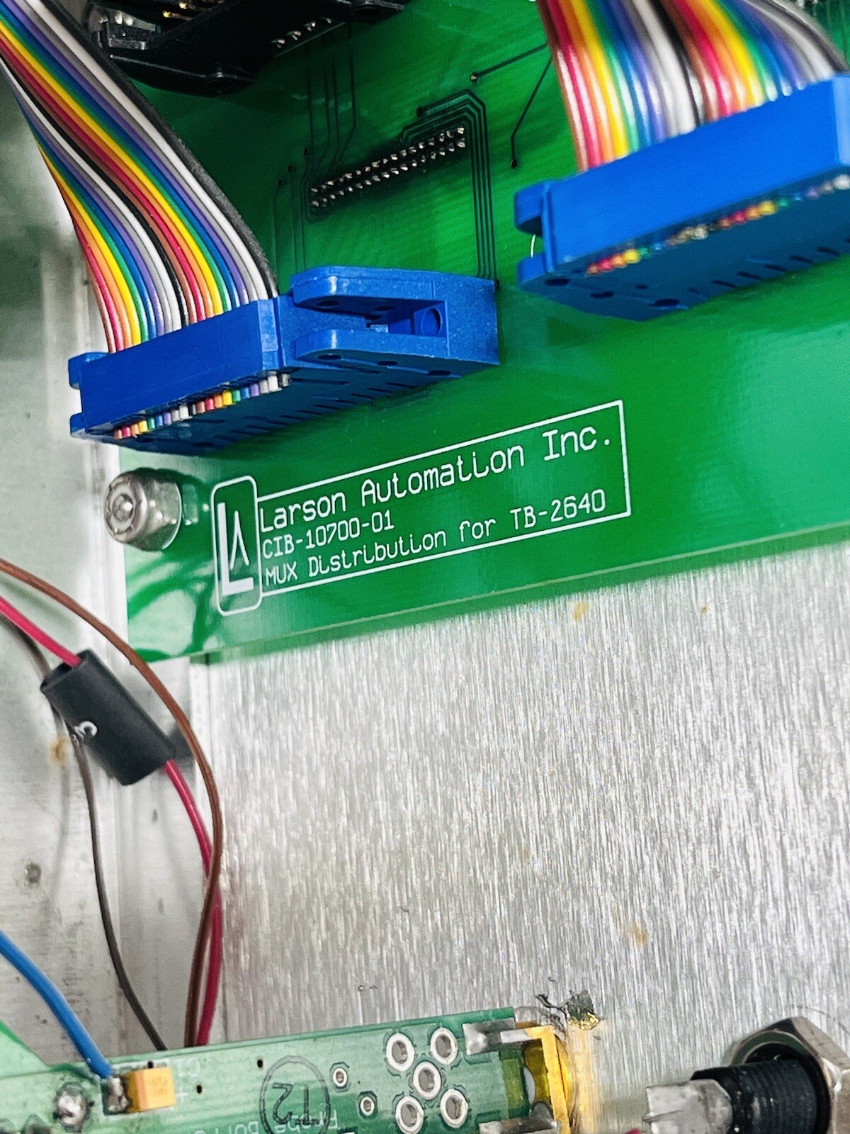 LARSON AUTOMATION FIXT-10703-U1 INTERFACE BOX Test Fixture