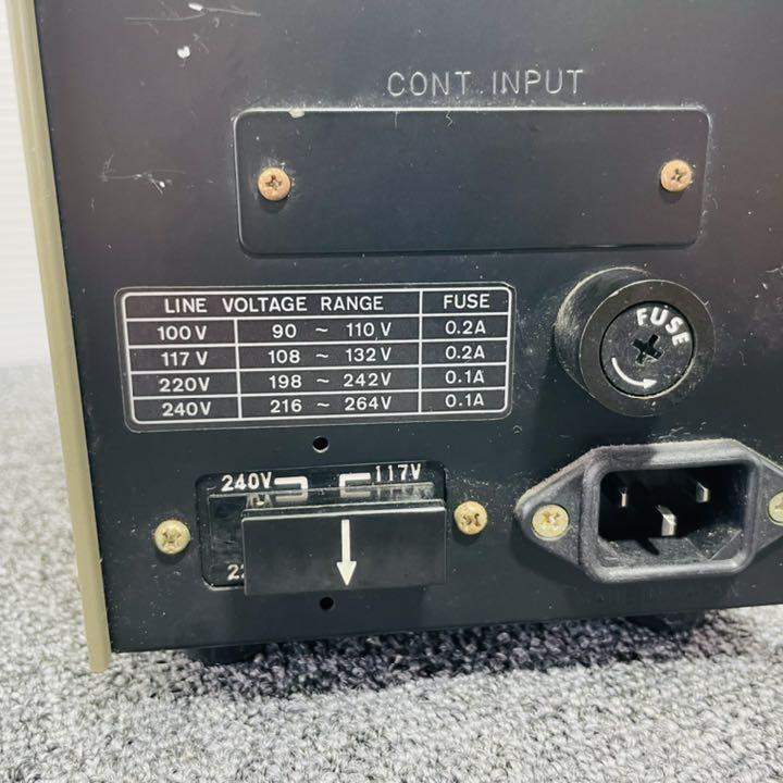 KENWOOD AC voltmeter VT-121 from Japan Used item Main unit and power cable