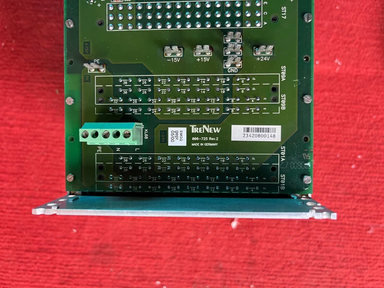 P:72 EMG Bus 02-1.2 with EMG UMC 16 EMG TDA 02 , TRENEW 006-725 Rev.2