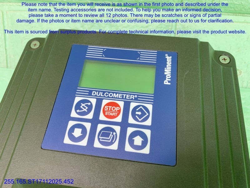 ProMinent D1CB W0060 1000V Water treatment Controller as in photos, sn:9411, DHL