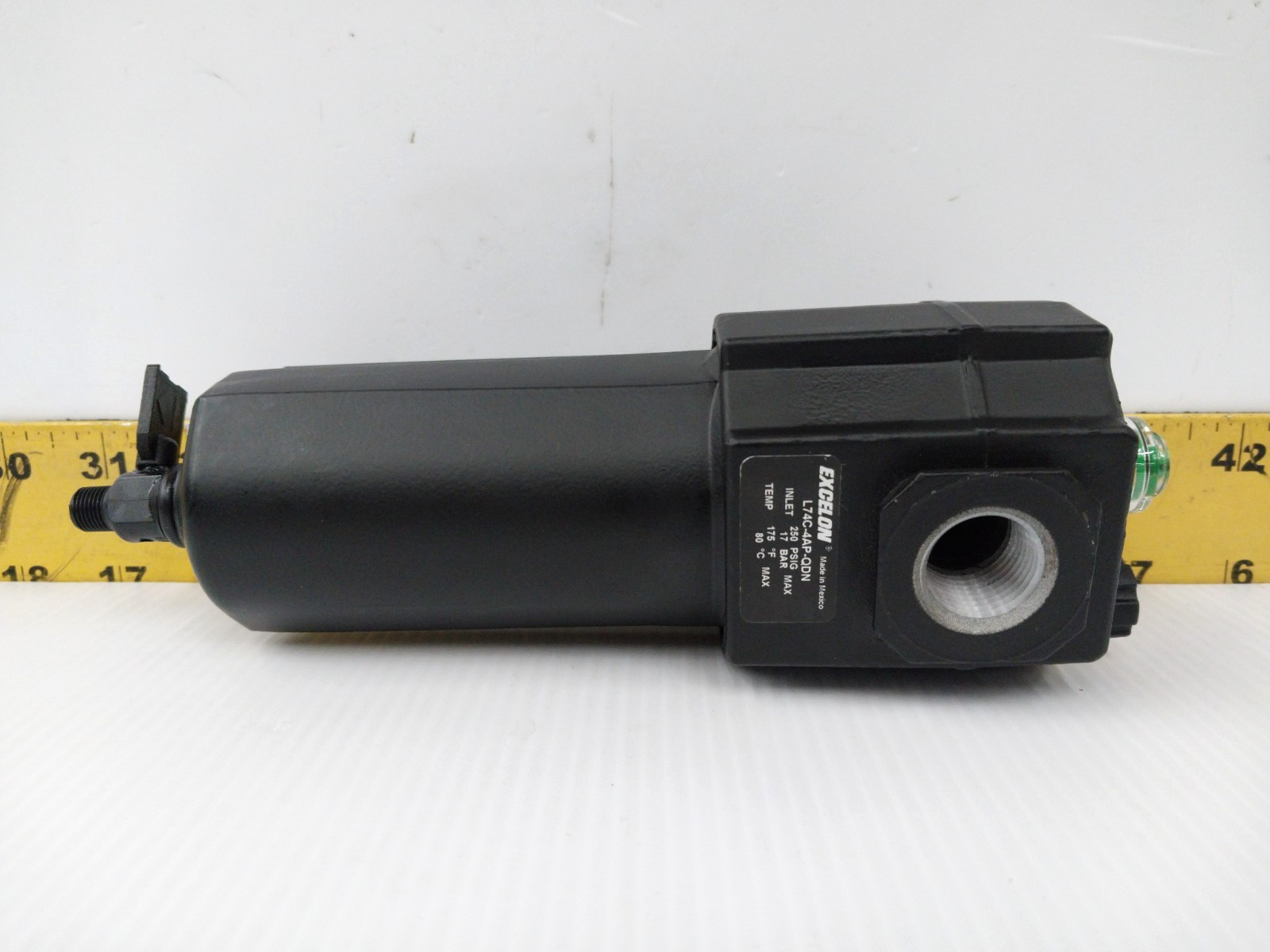 New Norgren Oil-Fog Lubricator 1/2″ NPT Ports L74C-4AP-QDN